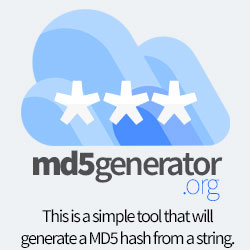 md5 generator